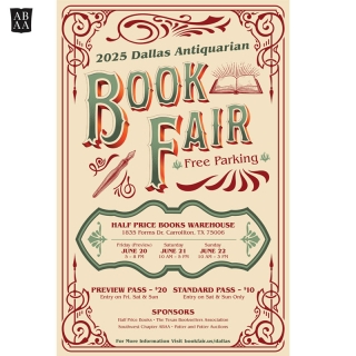 2025 Dallas Antiquarian Book Fair